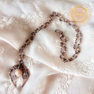 SaraZ // Sunbound nyaklánc , Ékszer, Nyaklánc, Medálos nyaklánc, Ékszerkészítés, MESKA