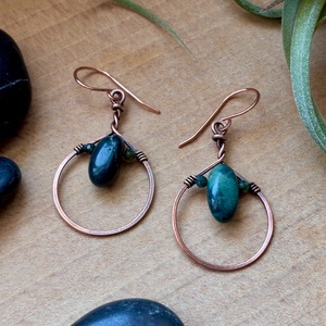 SaraZ // Nomad Lines fülbevaló - ékszer - fülbevaló - lógó fülbevaló - Meska.hu