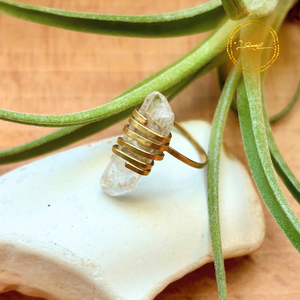 SaraZ // Crystal Ward gyűrű, Ékszer, Gyűrű, Statement gyűrű, Ékszerkészítés, MESKA