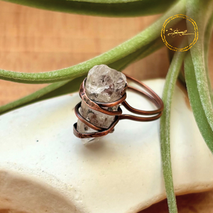 SaraZ // Crystal Ward gyűrű, Ékszer, Gyűrű, Statement gyűrű, Ékszerkészítés, MESKA