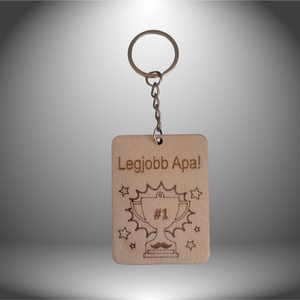 Apák Napja (Legjobb apa) Kulcstartó - Meska.hu