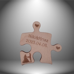 Esküvői Köszönőajándék (Puzzle) - Meska.hu