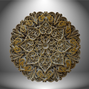 3D Mandala - Szívvirág - Meska.hu