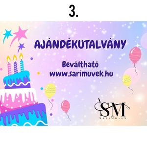 Ajándékutalvány - otthon & életmód - dekoráció - dísztárgy - Meska.hu