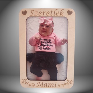 Képkeret Szeretlek Mami - otthon & életmód - dekoráció - kép & falikép - képkeret - Meska.hu