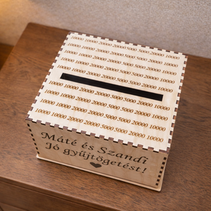 Egyedi Első Milliós Persely - otthon & életmód - dekoráció - asztal és polc dekoráció - persely - Meska.hu