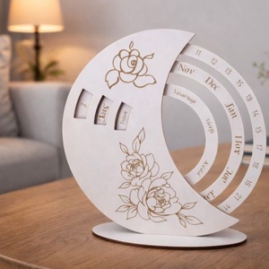 Öröknaptár (Nagy Rózsa), Otthon & Életmód, Dekoráció, Fali és függő dekoráció, Falinaptár & Öröknaptár, Gravírozás, pirográfia, MESKA