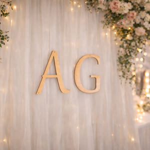 Fa lézervágott dekorbetűk, Esküvő, Dekoráció, Helyszíni dekor, , MESKA