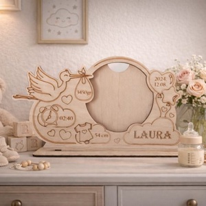 Gólyás Képkeret - Meska.hu