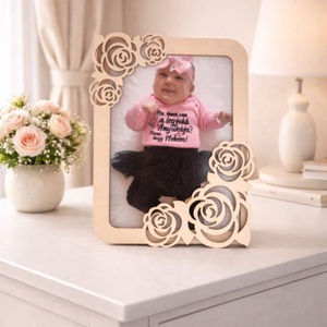 Rózsás Képkeret, Otthon & Életmód, Dekoráció, Kép & Falikép, Képkeret, Famegmunkálás, MESKA