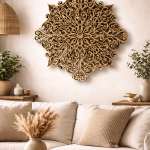 3D Mandala - Arany Harmónia - Meska.hu