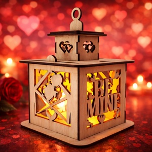 Valentin Be Mine - Mécsestartó, Otthon & Életmód, Gyertya, illat, aroma, Mécses és mécsestartó, , MESKA