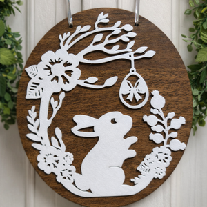 Húsvéti Kopogtató 3D, Otthon & Életmód, Dekoráció, Ajtó- és ablak dekoráció, Ajtódísz & Kopogtató, , MESKA