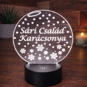Hógömb LED Lámpa - Meska.hu