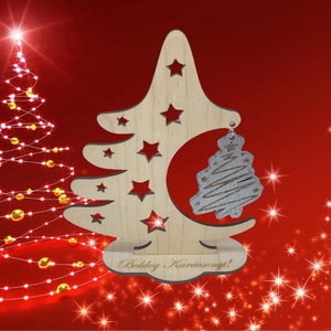 Karácsonyi Asztaldísz - karácsony - adventi díszek - adventi asztaldísz - Meska.hu