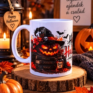 Halloween Bögre - otthon & életmód - konyhafelszerelés, tálalás - tálalás - bögre & csésze - Meska.hu
