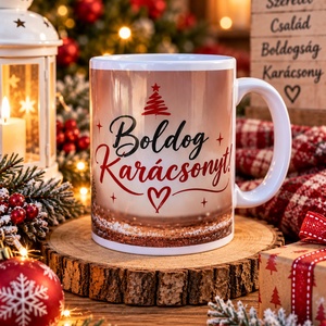 Boldog Karácsonyt Bögre - otthon & életmód - konyhafelszerelés, tálalás - tálalás - bögre & csésze - Meska.hu