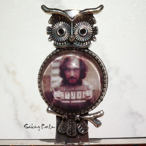 Sirius Black körözési kép, Harry Potter, bagoly csiptetős könyvjelző - könyv & zene - könyvjelző - Meska.hu