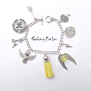 Harry Potter fityegős karkötő - ékszer - karkötő - charm karkötő - Meska.hu
