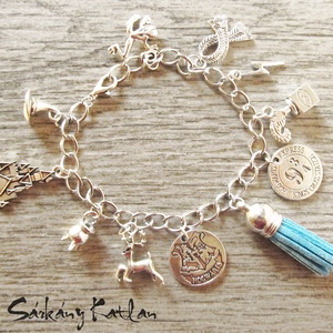 Harry Potter fityegős karkötő - ékszer - karkötő - charm karkötő - Meska.hu