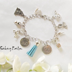 Harry Potter fityegős karkötő - ékszer - karkötő - charm karkötő - Meska.hu