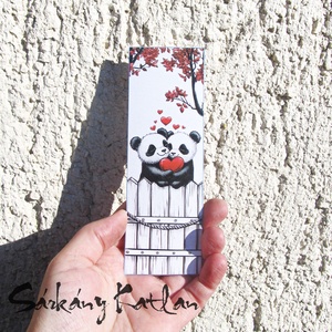 Szerelmes állatkák karton könyvjelző, Könyv & Zene, Könyvjelző, Mindenmás, MESKA