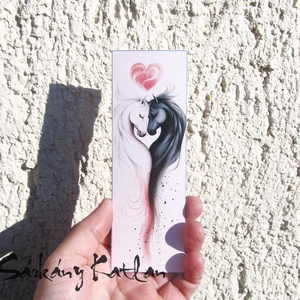 Szerelmes állatkák karton könyvjelző - Meska.hu