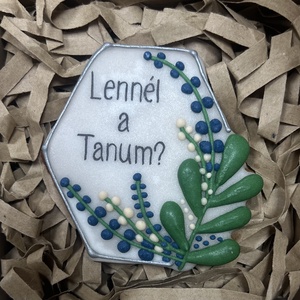 Tanú felkérő mézeskalács - élelmiszer - méz & propolisz - Meska.hu