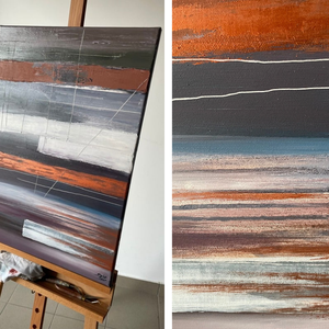 Találkozások - művészet - festmény - akril - Meska.hu