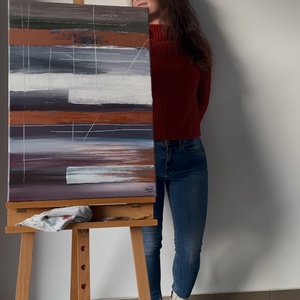 Találkozások - művészet - festmény - akril - Meska.hu