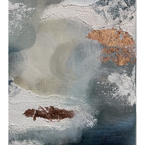 Jégvihar - 30 x 70 - akril  - művészet - festmény - akril - Meska.hu