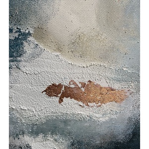 Jégvihar - 30 x 70 - akril  - művészet - festmény - akril - Meska.hu