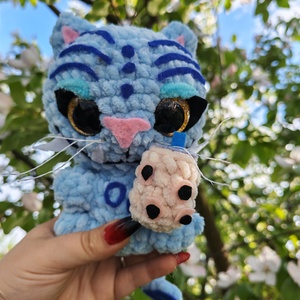 Derpy tigris, Játék & Sport, Plüssállat & Játékfigura, Cica, Horgolás, MESKA