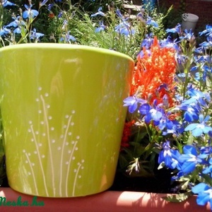 Gravírozott kaspó - kalászok -  - Meska.hu