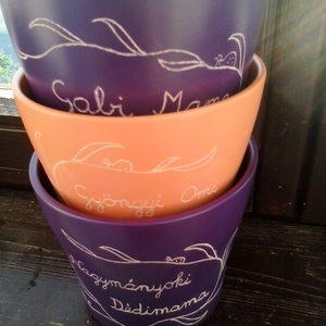 Katicás kaspók anyák napjára -  - Meska.hu