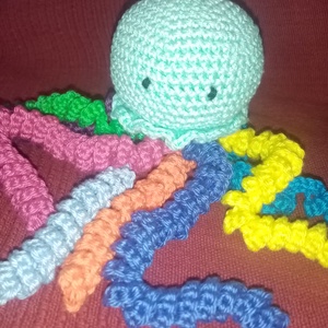 Octopus (polipka) - játék & sport - plüssállat & játékfigura - polip - Meska.hu