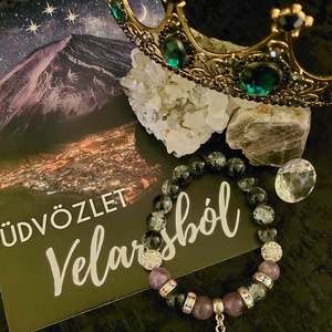 Velaris (Acotar, Tüskék és rózsák udvara) karkötő, Ékszer, Karkötő, Gyöngyös karkötő, Ékszerkészítés, MESKA