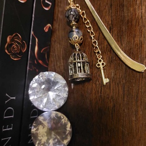 Gild (Aranyozott) könyvjelző - könyv & zene - könyvjelző - Meska.hu