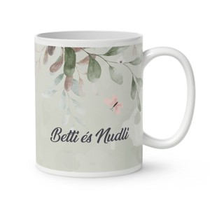 Kérd a neveddel - Bújós kutyusom mintás bögre - otthon & életmód - konyhafelszerelés, tálalás - tálalás - bögre & csésze - Meska.hu