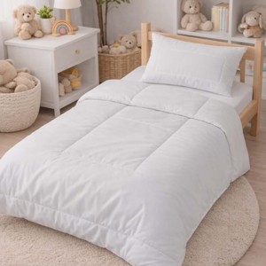 Gyerek paplan fejparnával 100�135 cm � antiallergén, pamut huzat - játék & sport - ovis felszerelés - ovis ágynemű - Meska.hu