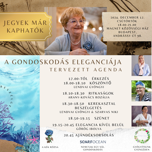 Részvételi díj - Esemény - Görög Ibolya protokoll szakértővel: A Gondoskodás eleganciája program - diy (csináld magad) - workshop & tanfolyam - Meska.hu