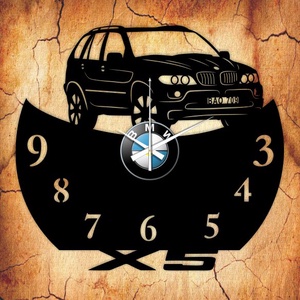 BMW-s bakelit órák, saját rendszámmal, vagy felirattal - otthon & életmód - dekoráció - fali és függő dekoráció - falióra & óra - Meska.hu