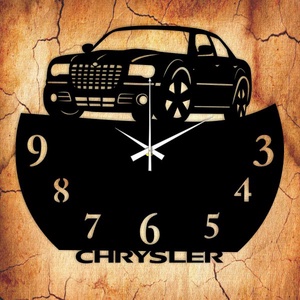 CHRYSLER falióra, Otthon & Életmód, Dekoráció, Fali és függő dekoráció, Falióra & óra, Mindenmás, Újrahasznosított alapanyagból készült termékek, MESKA