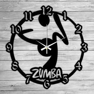 ZUMBA bakelit óra, Otthon & Életmód, Falióra & óra, Dekoráció, Fali és függő dekoráció, Mindenmás, Újrahasznosított alapanyagból készült termékek, MESKA