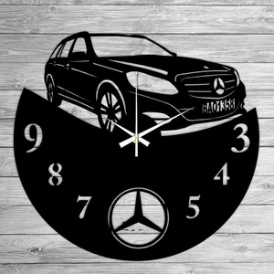 MERCEDES bakelit óra, Otthon & Életmód, Falióra & óra, Dekoráció, Fali és függő dekoráció, Mindenmás, Újrahasznosított alapanyagból készült termékek, MESKA