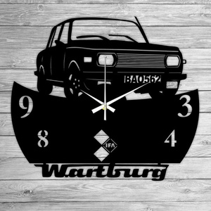 WARTBURG bakelit falióra, Otthon & Életmód, Falióra & óra, Dekoráció, Fali és függő dekoráció, Mindenmás, Újrahasznosított alapanyagból készült termékek, MESKA