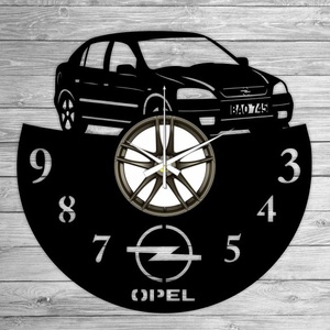 OPEL ASTRA G SEDAN bakelit falióra, Otthon & Lakás, Falióra & óra, Dekoráció, Fali és függő dekoráció, Mindenmás, Újrahasznosított alapanyagból készült termékek, MESKA