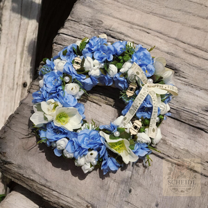 K�k �lomkapu, Otthon & Életmód, Dekoráció, Ajtó- és ablak dekoráció, Ablakdísz, Virágkötés, MESKA