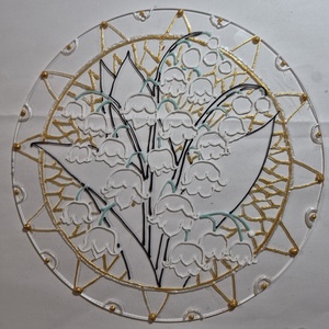 Gyöngyvirág felkontúrozva - Meska.hu