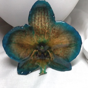 Lepke Orchidea kitűző és medál egyben, Ékszer, Kitűző és Bross, Kitűző, Ékszerkészítés, MESKA